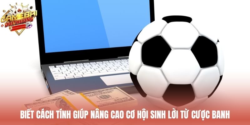 Biết cách tính giúp nâng cao cơ hội sinh lời từ cược banh
