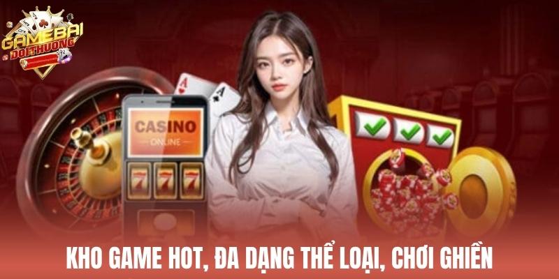 Bốc Club có kho game hot, đa dạng thể loại, chơi ghiền