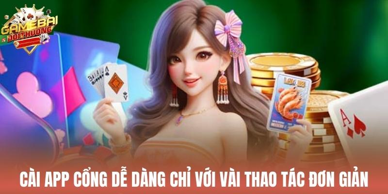Cài app cổng dễ dàng chỉ với vài thao tác đơn giản